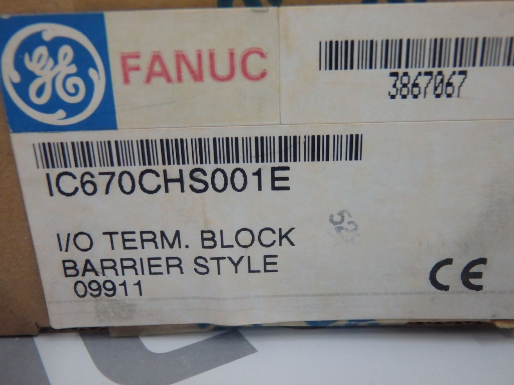 GE FANUC IC670CHS001
