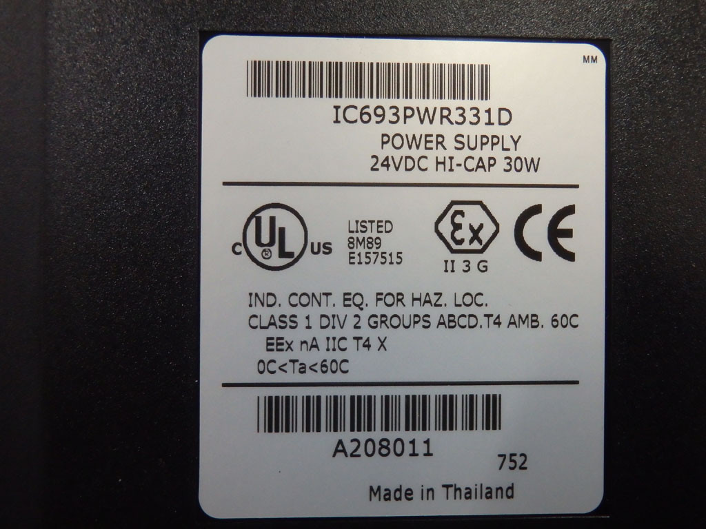GE FANUC IC693PWR331