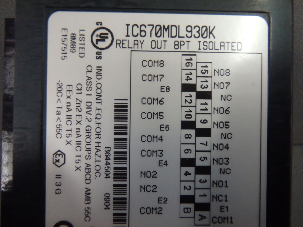 GE FANUC IC670MDL930