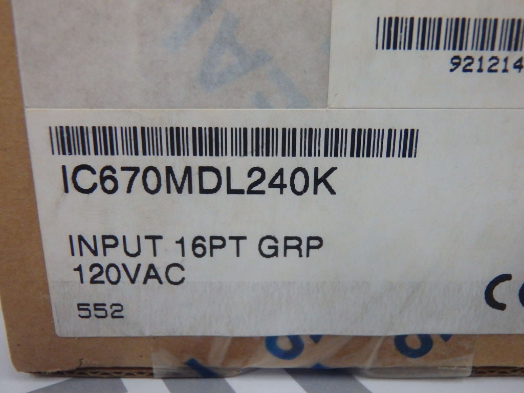 GE FANUC IC670MDL240
