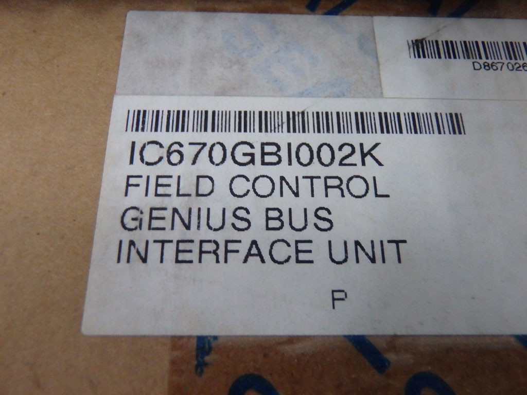 GE FANUC IC670GBI002
