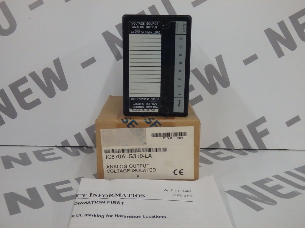 GE FANUC IC670ALG310