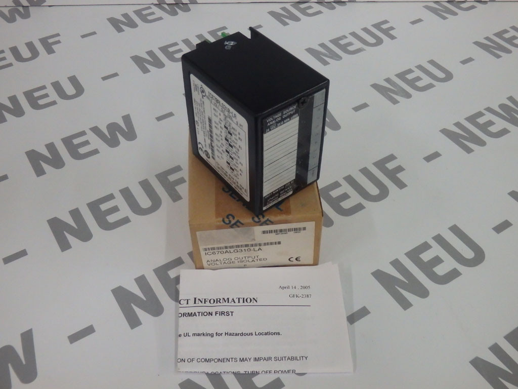 GE FANUC IC670ALG310