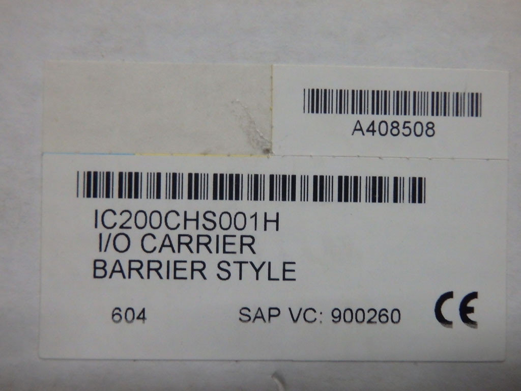 GE FANUC IC200CHS001