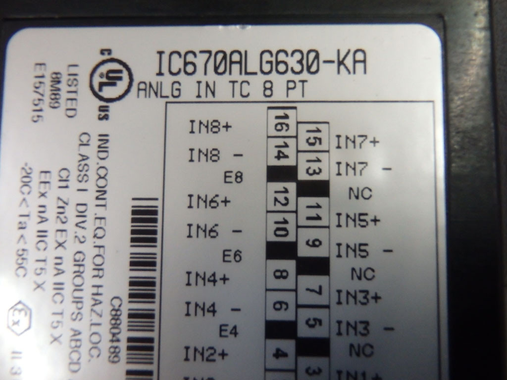 GE FANUC IC670ALG630