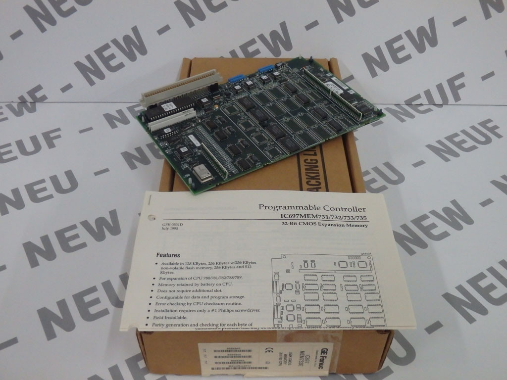 GE FANUC IC697MEM733E