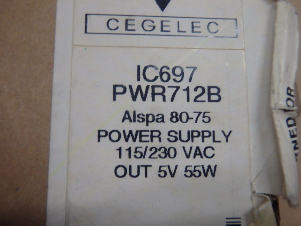 GE FANUC IC697PWR712B