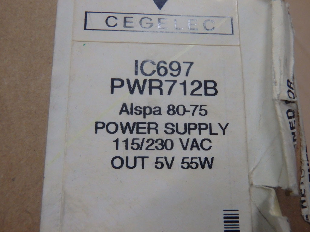 GE FANUC IC697PWR712B