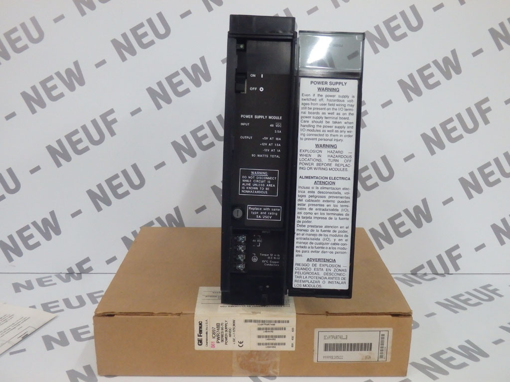 GE FANUC IC697PWR748