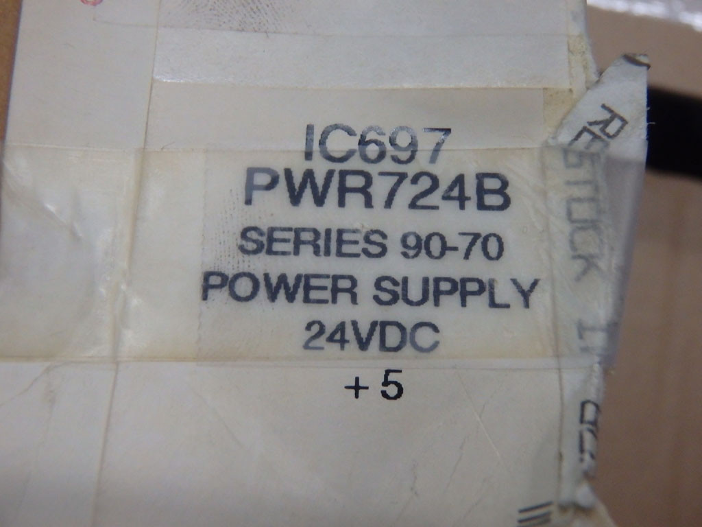 GE FANUC IC697PWR724