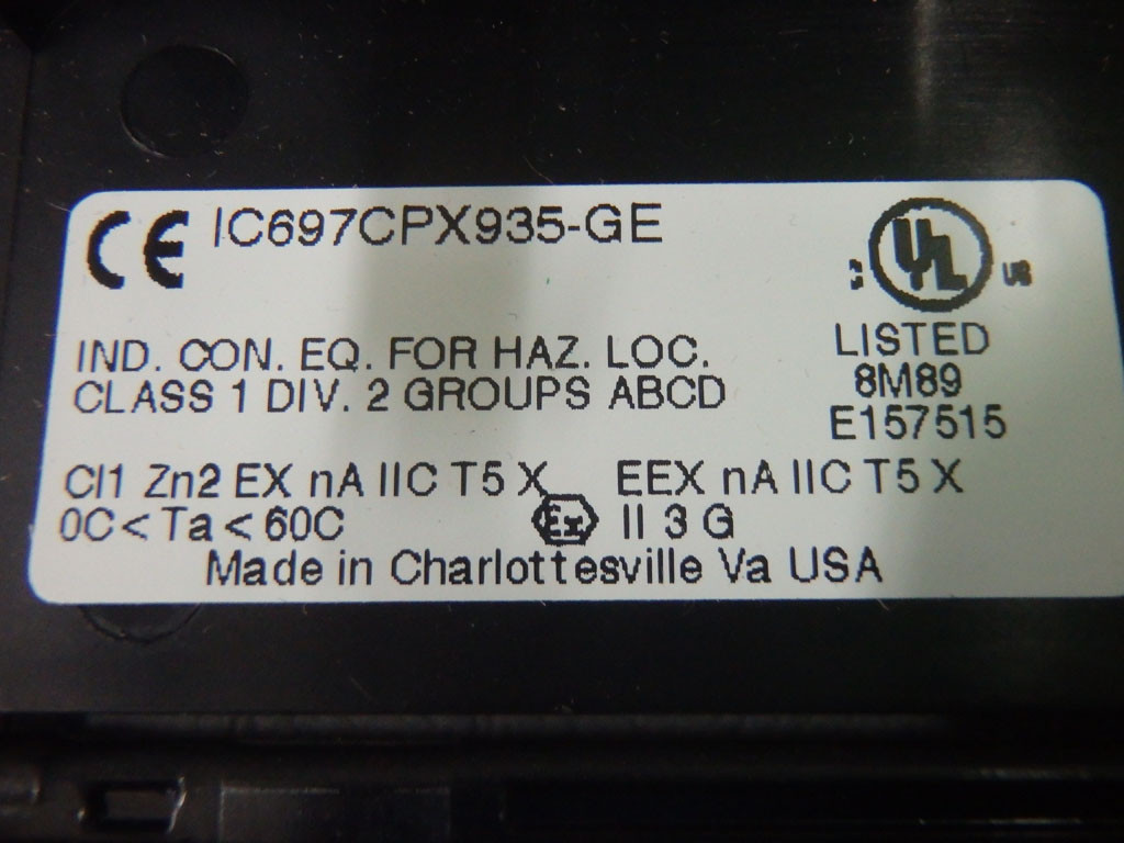GE FANUC IC697CPX935-GE