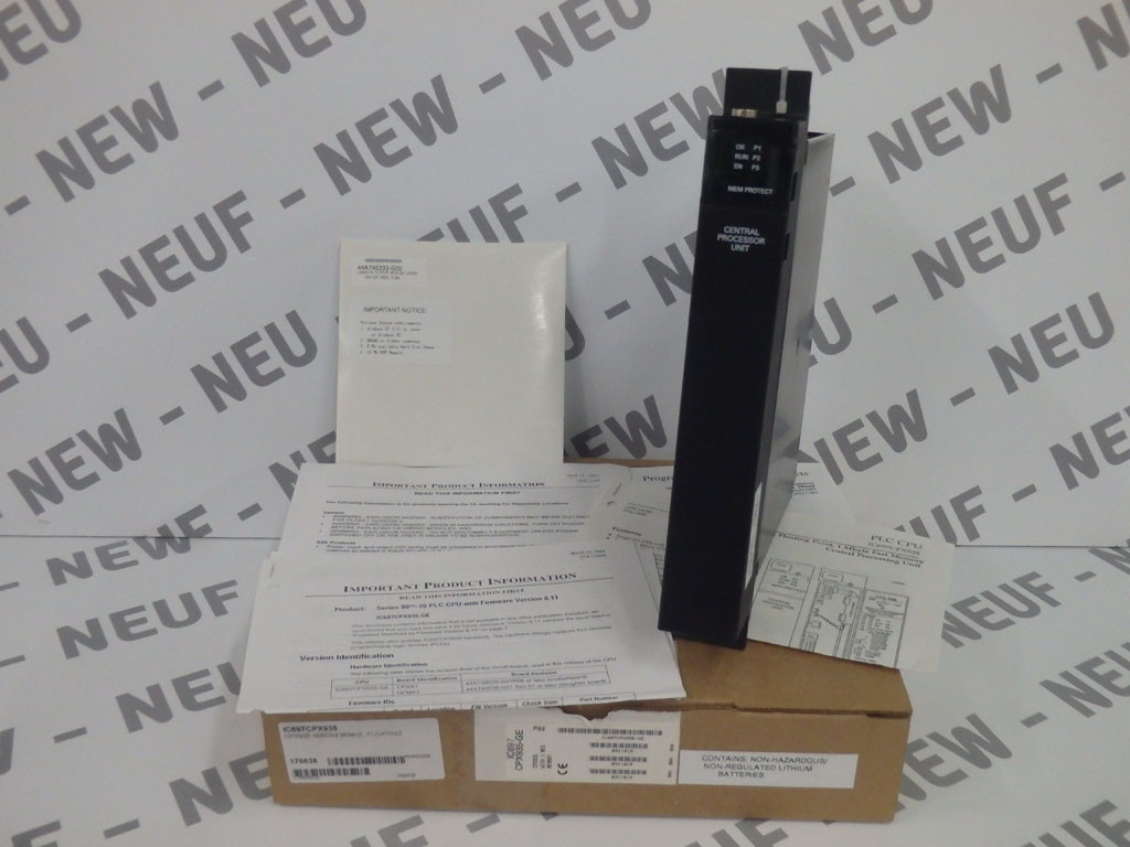 GE FANUC IC697CPX935-GE