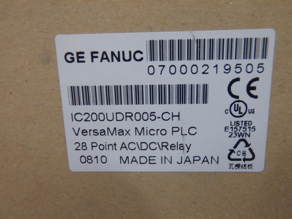 GE FANUC IC200UDR005-CH
