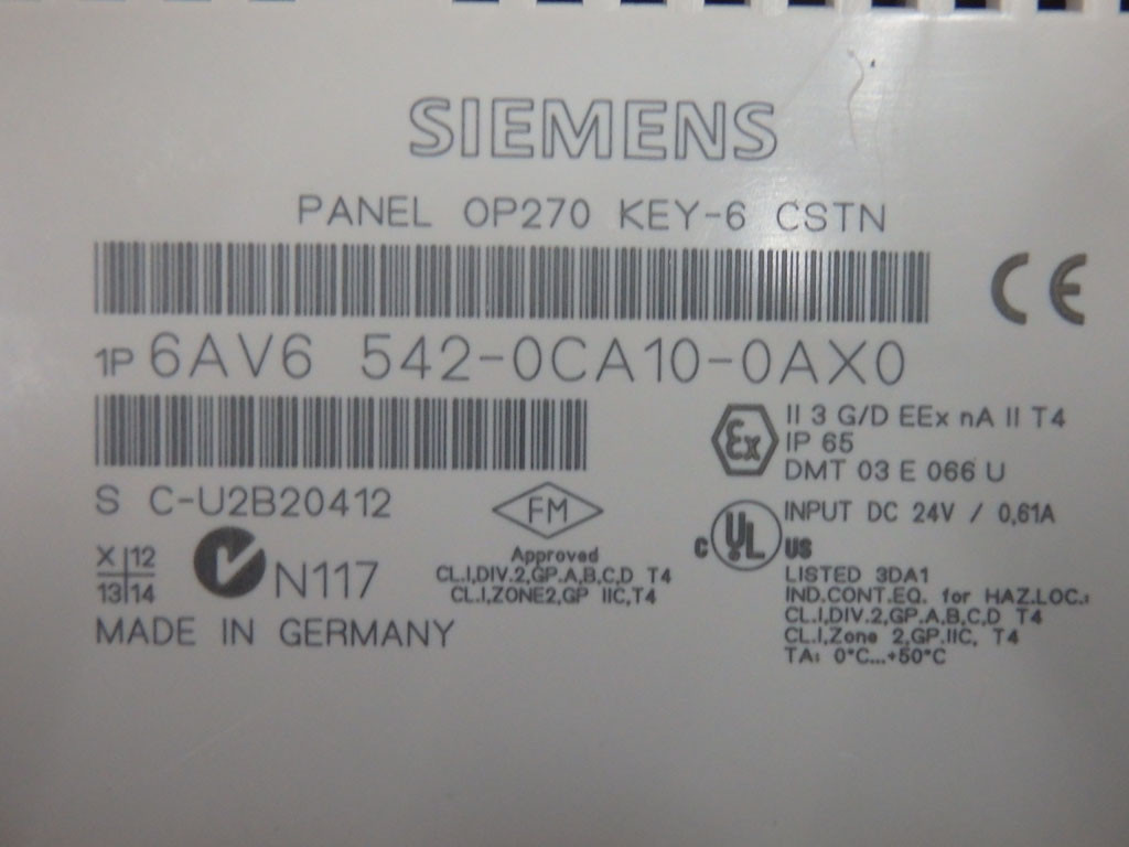 SIEMENS 6AV6542-0CA10-0AX0