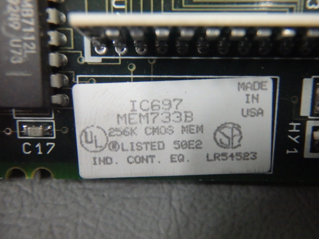 GE FANUC IC697MEM733B