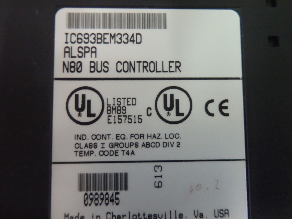 GE FANUC IC693BEM334D