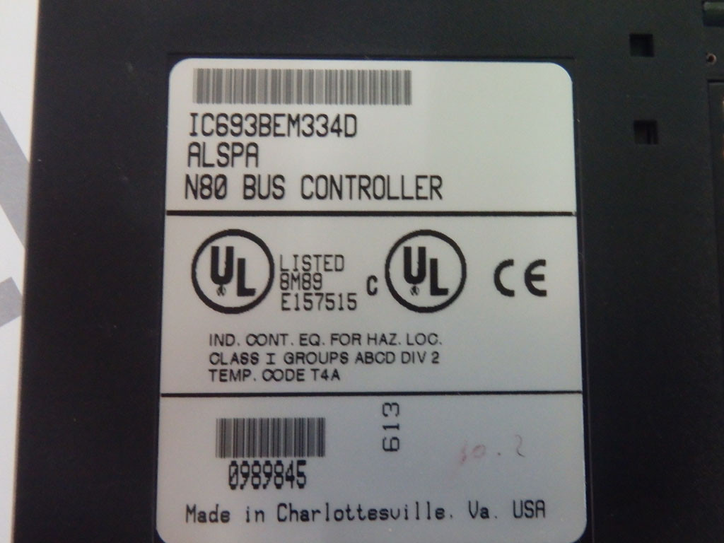 GE FANUC IC693BEM334D