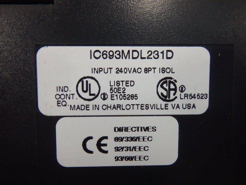 GE FANUC IC693MDL231