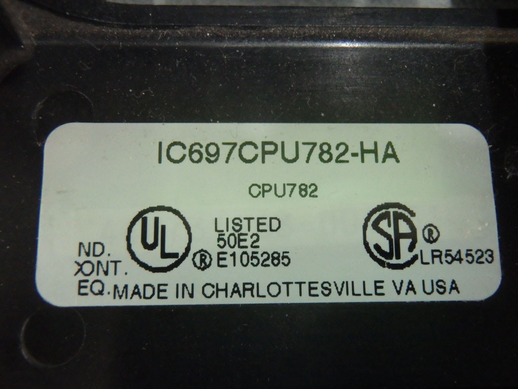 GE FANUC IC697CPU782HA