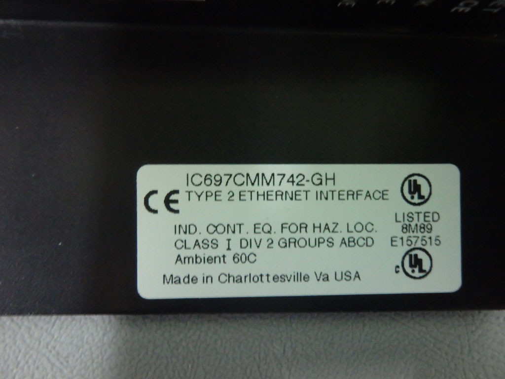 GE FANUC IC697CMM742GH