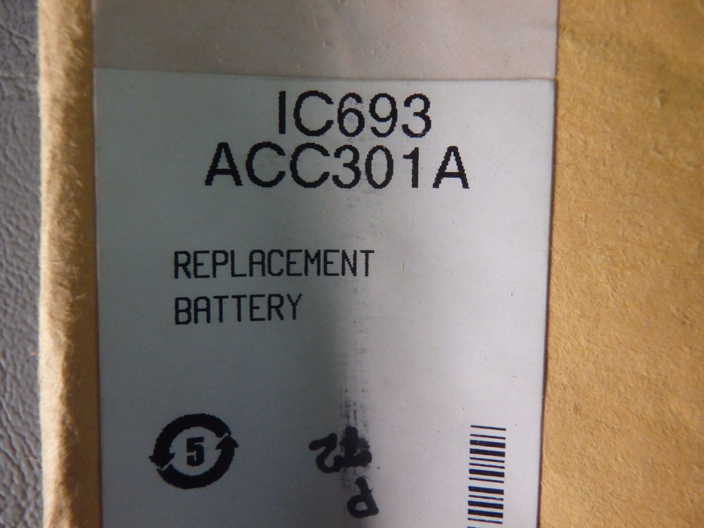 GE FANUC IC693ACC301