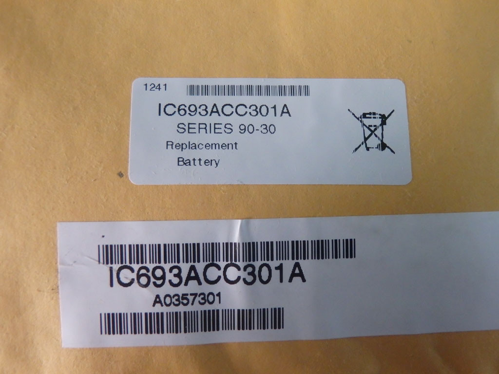 GE FANUC IC693ACC301