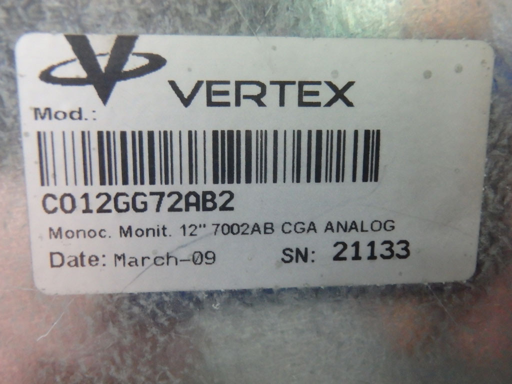 VERTEX CO12GG72AB2