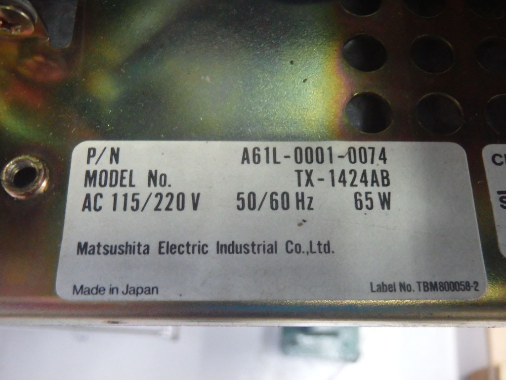 MATSUSHITA TX-1424AB