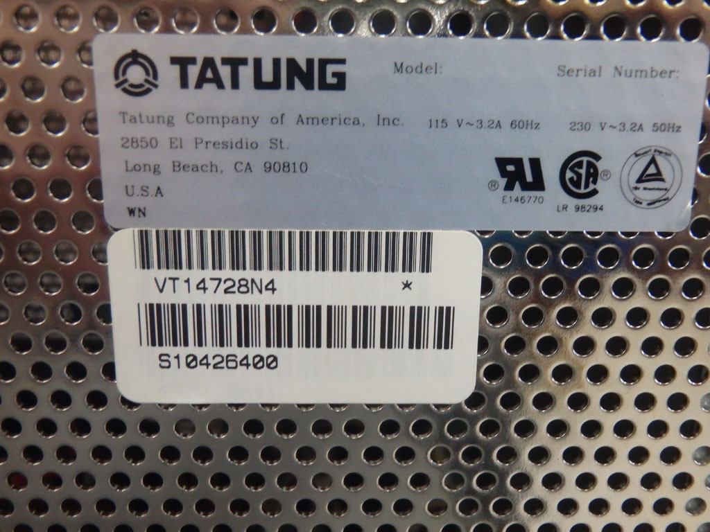 TATUNG VT14728N4
