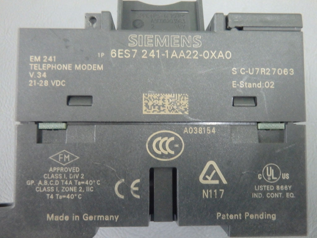 SIEMENS 6ES7241-1AA22-0XA0