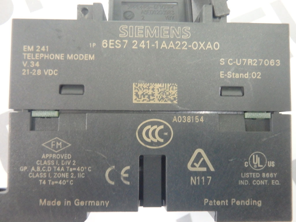 SIEMENS 6ES7241-1AA22-0XA0