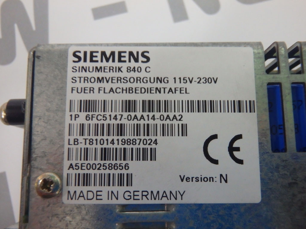 SIEMENS 6FC5147-0AA14-0AA2