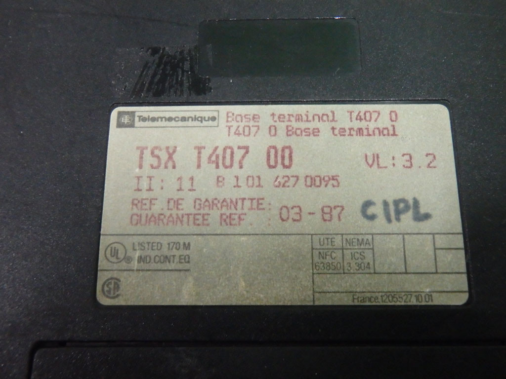 TÉLÉMÉCANIQUE  TSXT40700