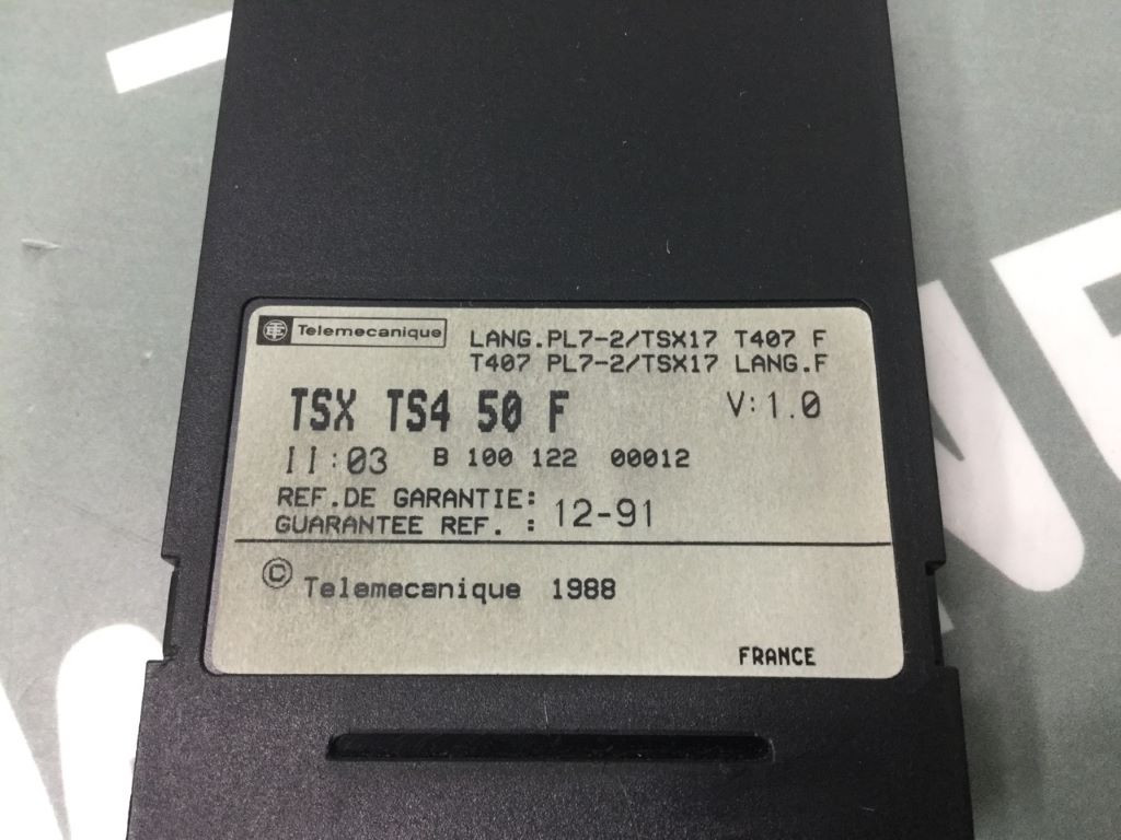 TÉLÉMÉCANIQUE  TSXTS450F