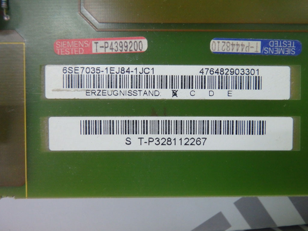 SIEMENS 6SE7035-1EJ84-1JC1