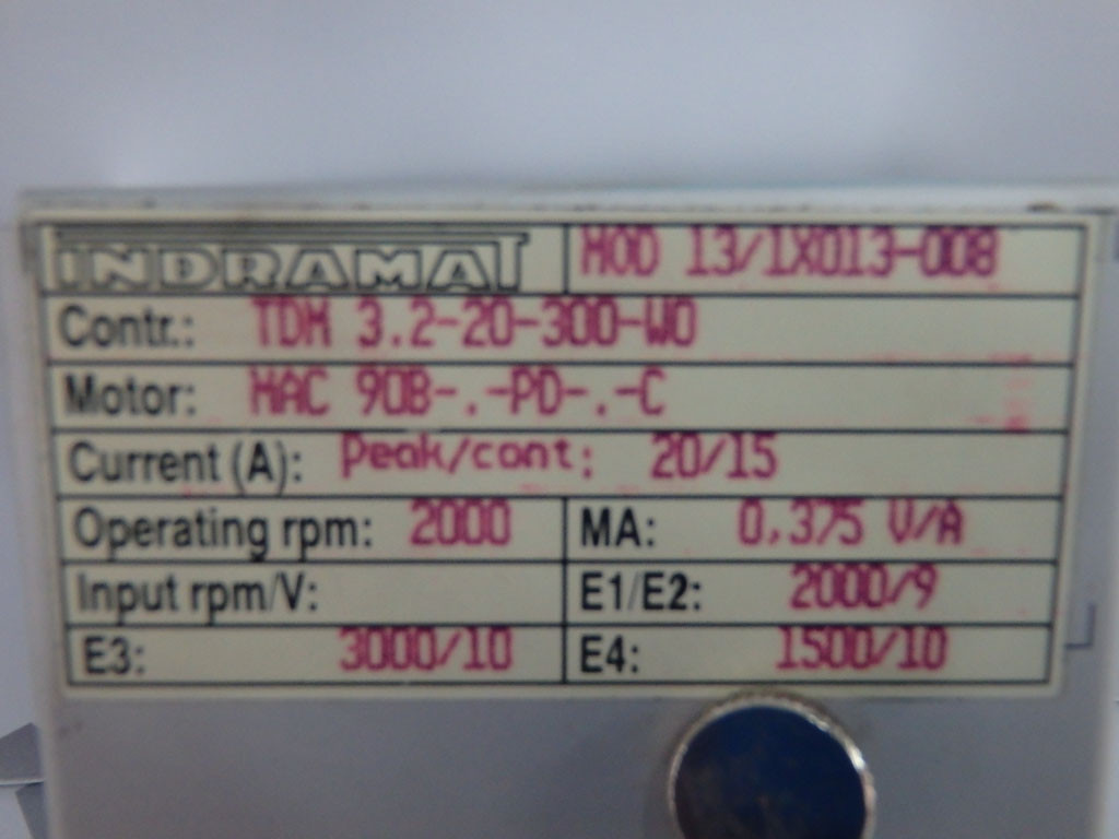 INDRAMAT MOD13/1X013-008