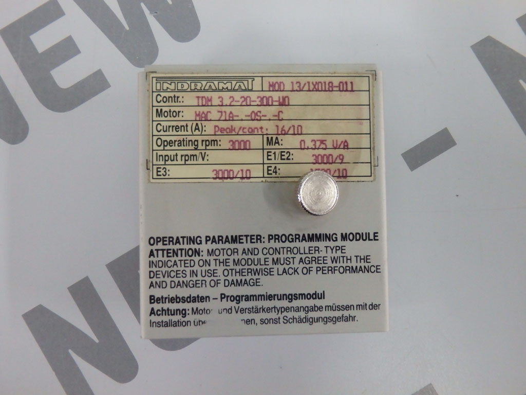 INDRAMAT MOD13/1X018-011