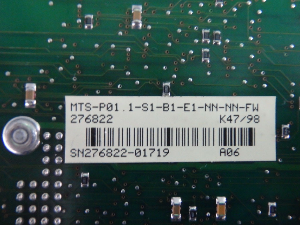 INDRAMAT MTS-P01.1-S1-B1-E1-NN-NN-FW