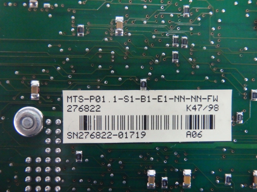 INDRAMAT MTS-P01.1-S1-B1-E1-NN-NN-FW