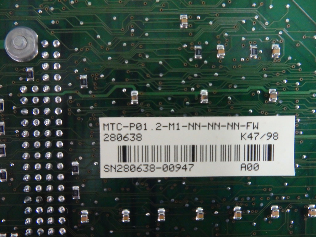 INDRAMAT MTC-P01.2-M1-NN-NN-NN-FW