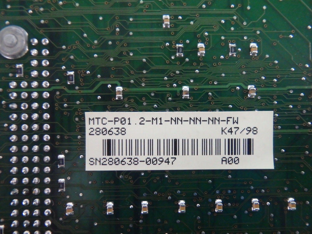 INDRAMAT MTC-P01.2-M1-NN-NN-NN-FW