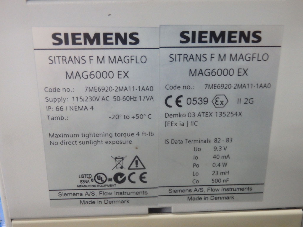 SIEMENS 7ME6920-2MA11-1AA0