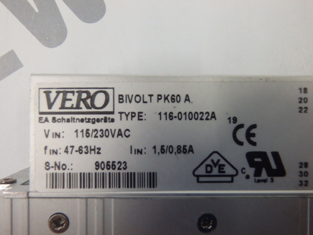 VERO ELECTRONICS 116-010022A