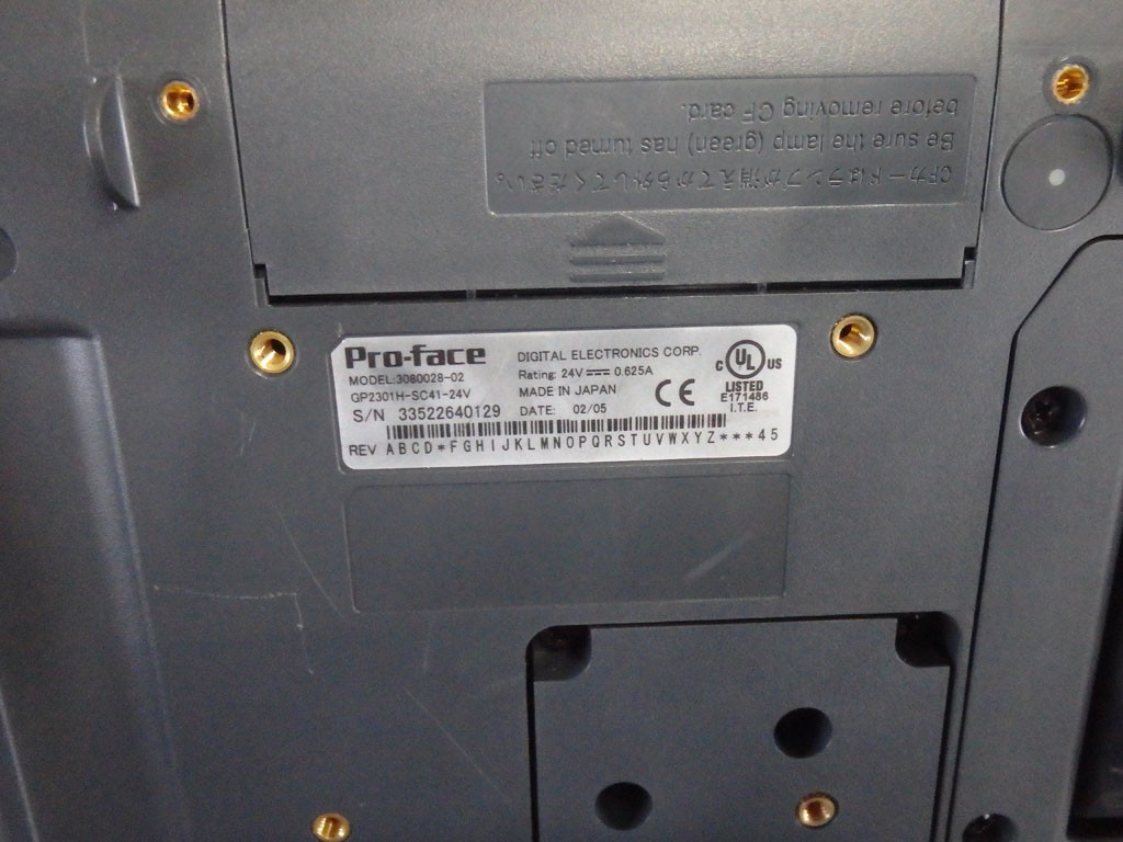 PROFACE  GP2301H-SC41-24V