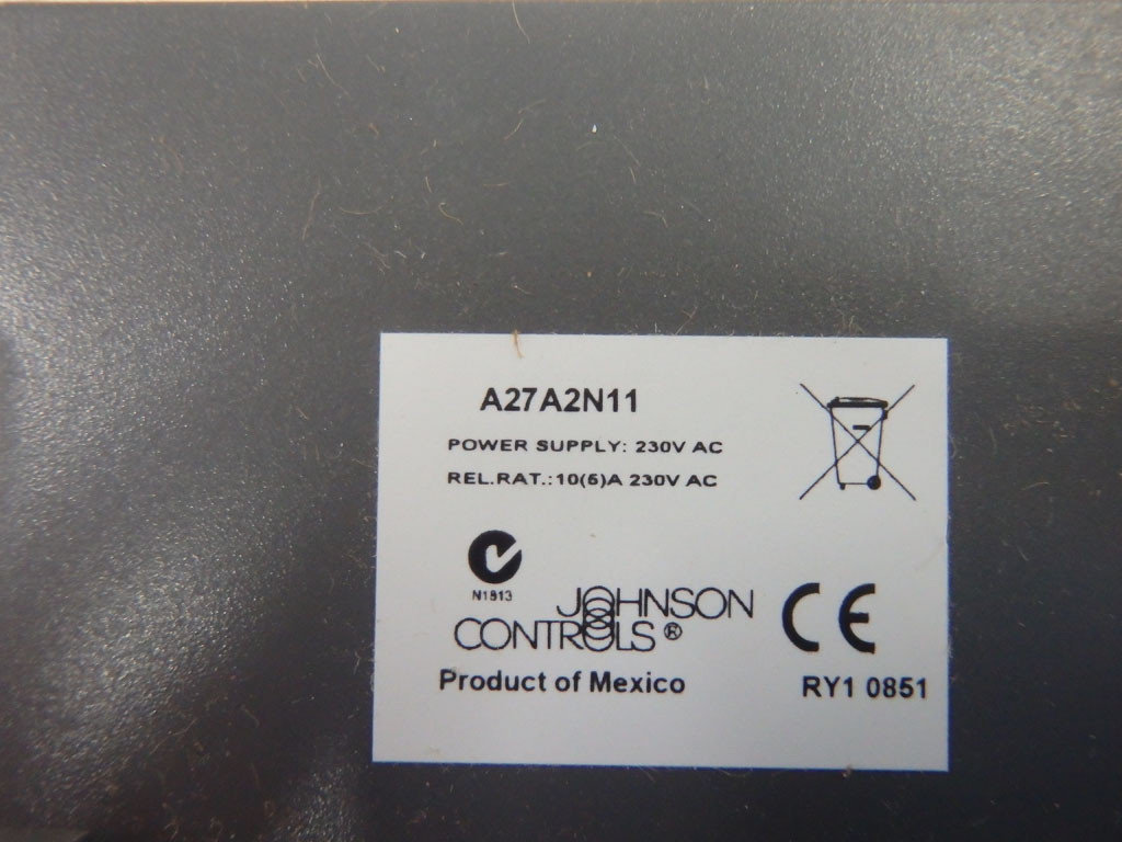 JOHNSON CONTROLS A27A2N11