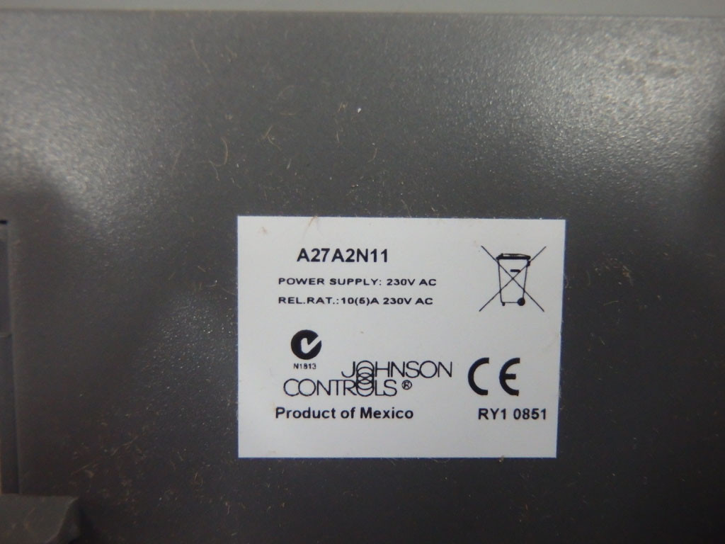 JOHNSON CONTROLS A27A2N11