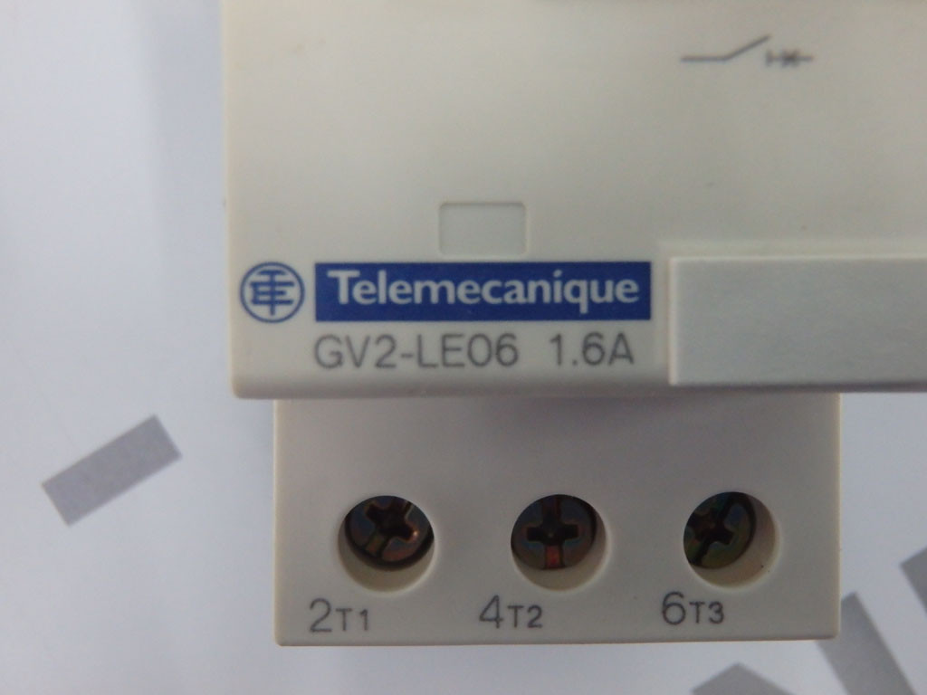 TÉLÉMÉCANIQUE  GV2LE06/1.6A