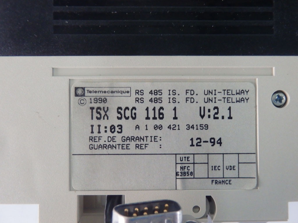 TÉLÉMÉCANIQUE  TSXSCG1161