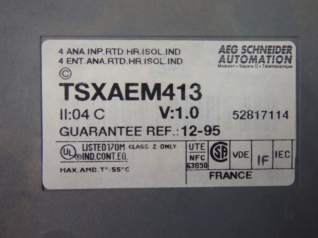 TÉLÉMÉCANIQUE  TSXAEM413