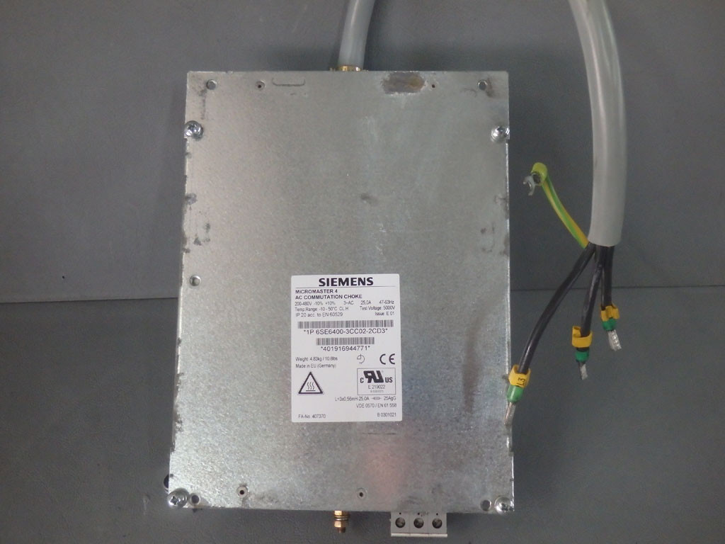 SIEMENS 6SE6400-3CC02-2CD3